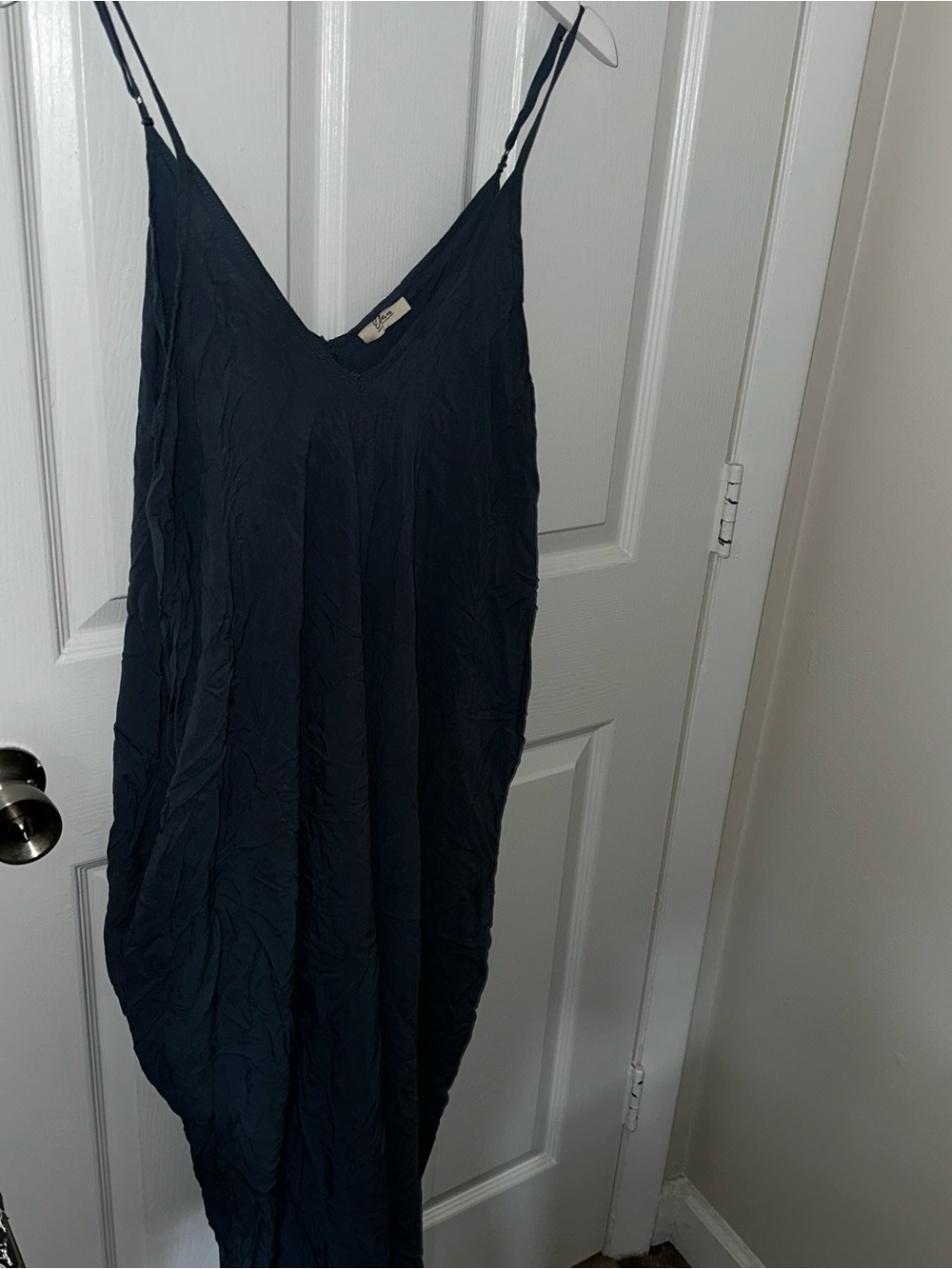 Blue/Gray Midi Dress